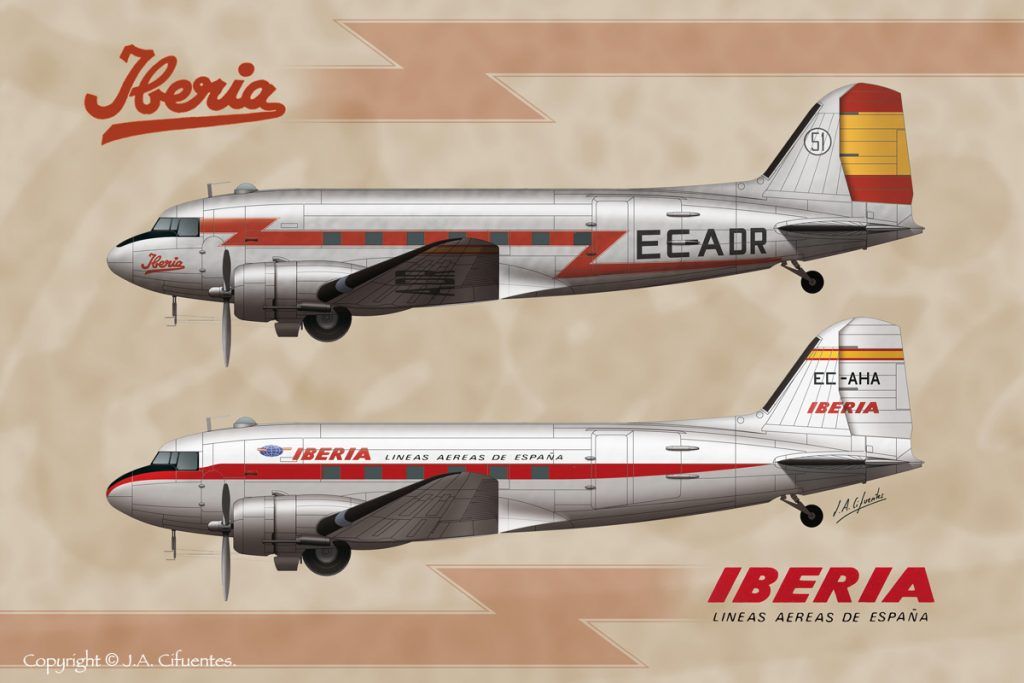 DC 3 Iberia