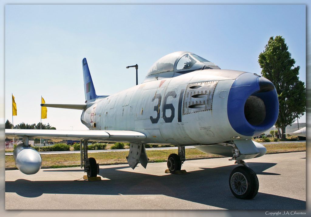 North-American F-86F Sabre.