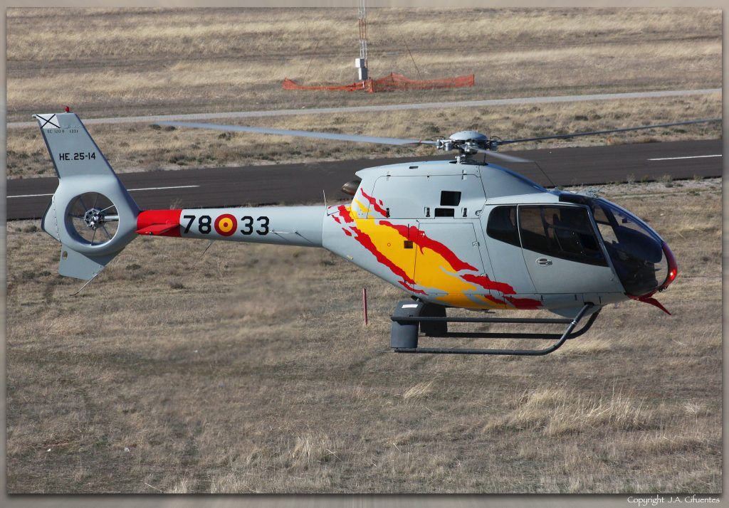 Eurocopter EC 120B "Colibrí" de la Patrulla ASPA.