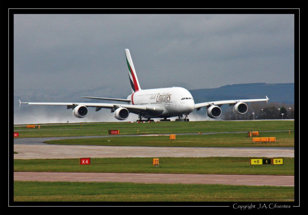 Airbus A380-861 (A6-EDM) de Emirates.