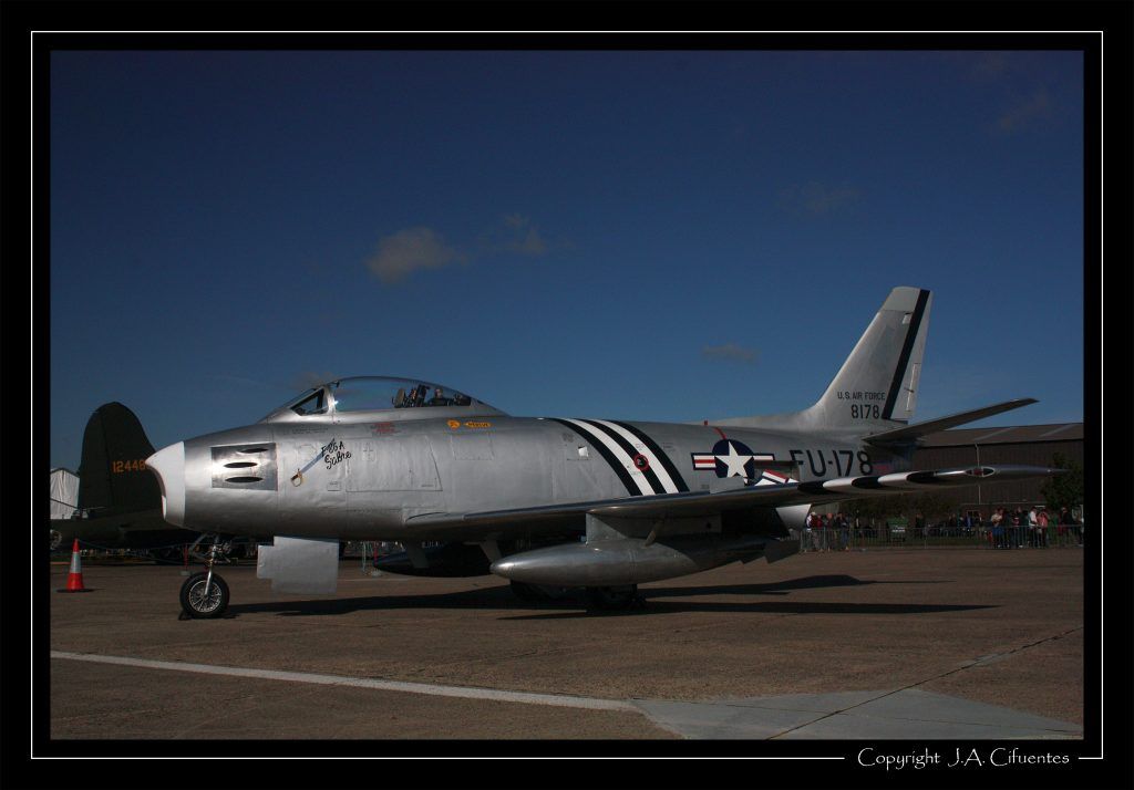 North American F-86A Sabre.