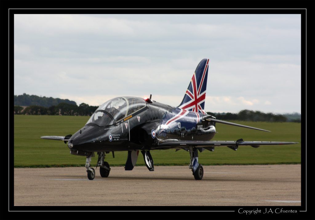 British Aerospace Hawk T1.