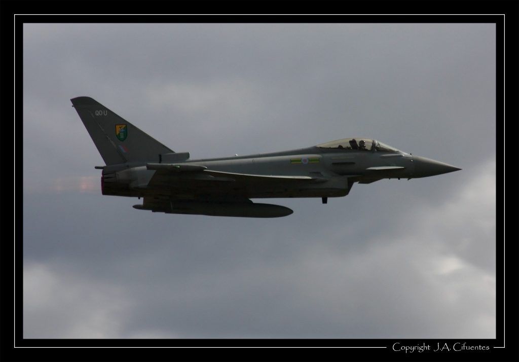 Eurofighter "Typhoon" de la RAF.
