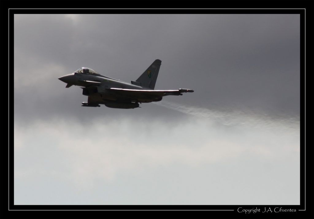 Eurofighter "Typhoon" de la RAF.