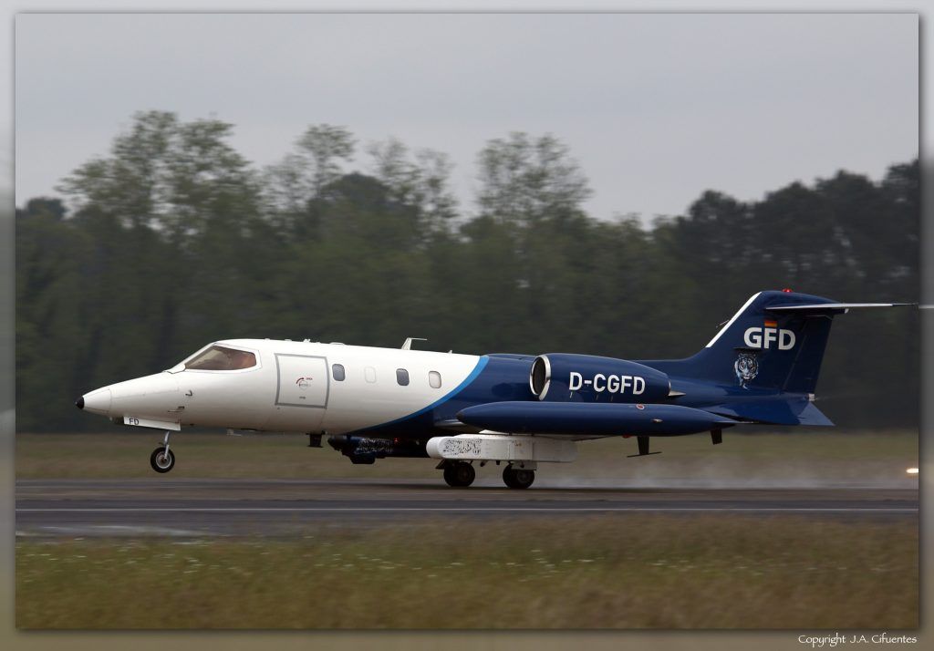 Bombardier Learjet 35 (D-CGFD) de GFD.