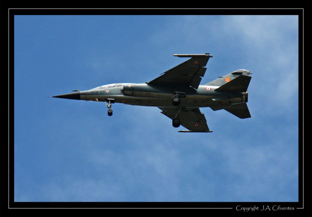 Dassault Mirage F-1B de l'Armée de l'Air.