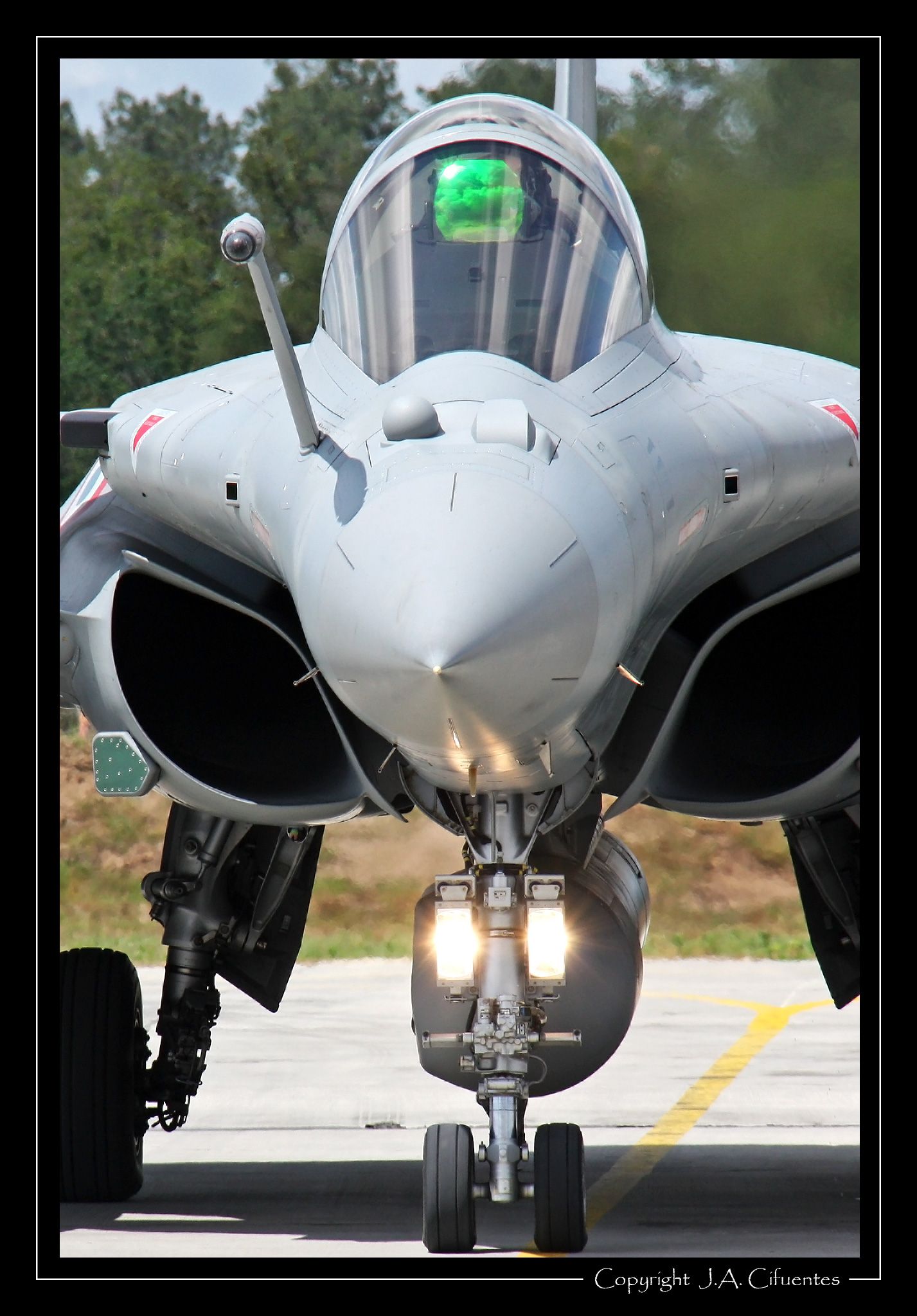 Dassault Rafale de l'Armée de l'Air.