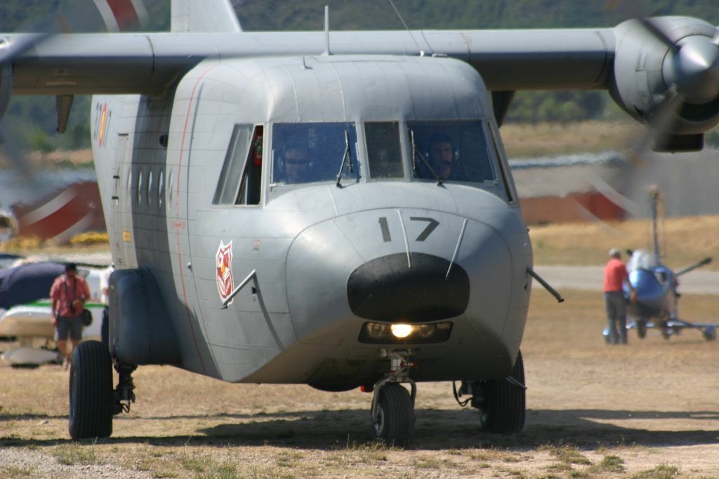 CASA C-212 Aviocar del Ejercito del Aire.