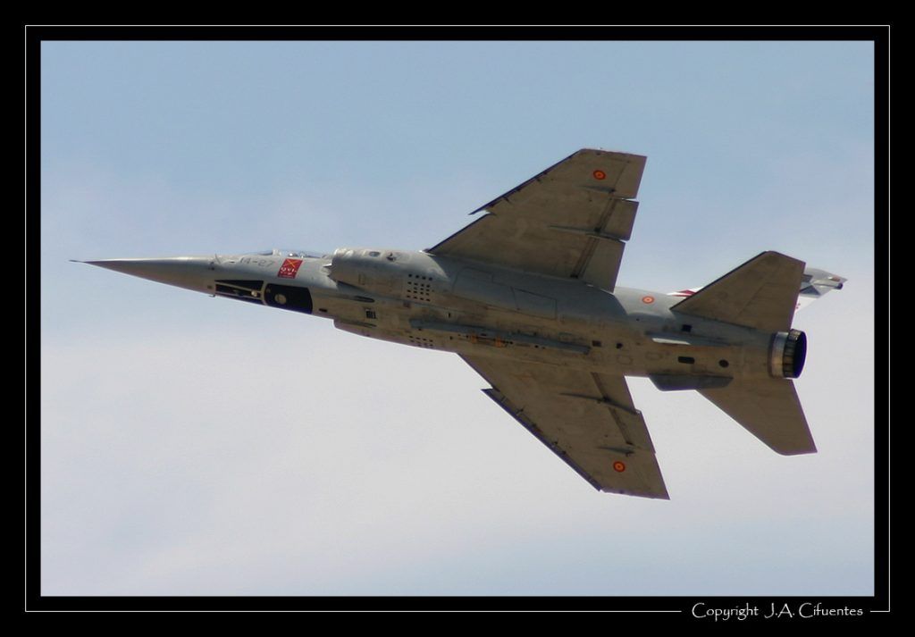 Dassault Mirage F-1 del Ala 14 del Ejercito del Aire.