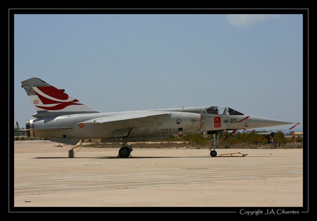 Dassault Mirage F-1 del Ala 14 del Ejercito del Aire.