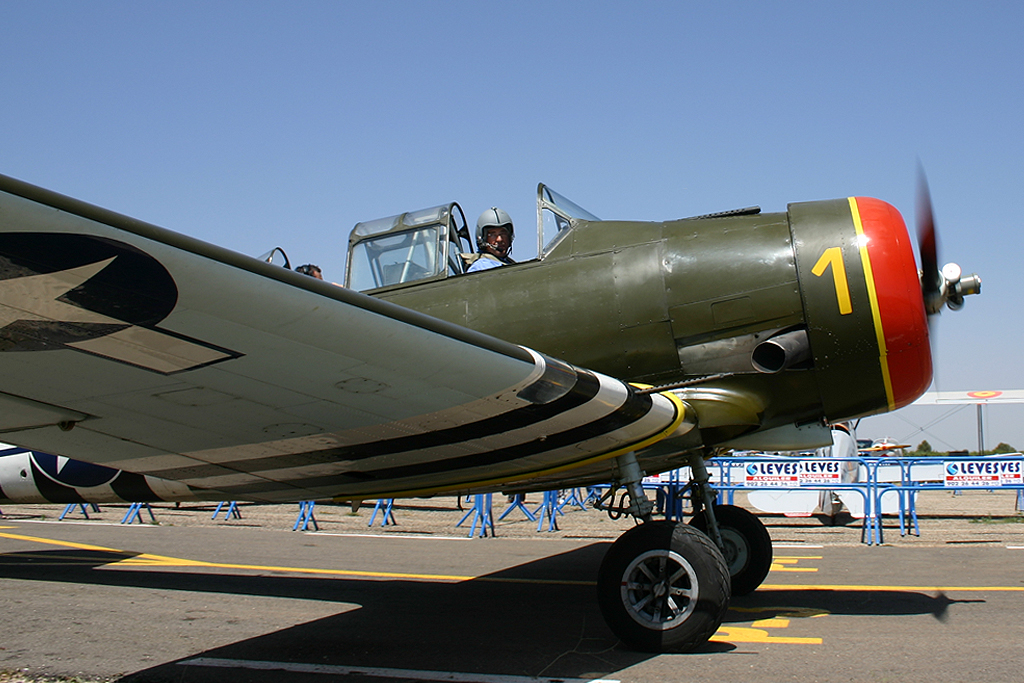 North American T-6 G de la Fundación Aérea de la Comunidad Valenciana.