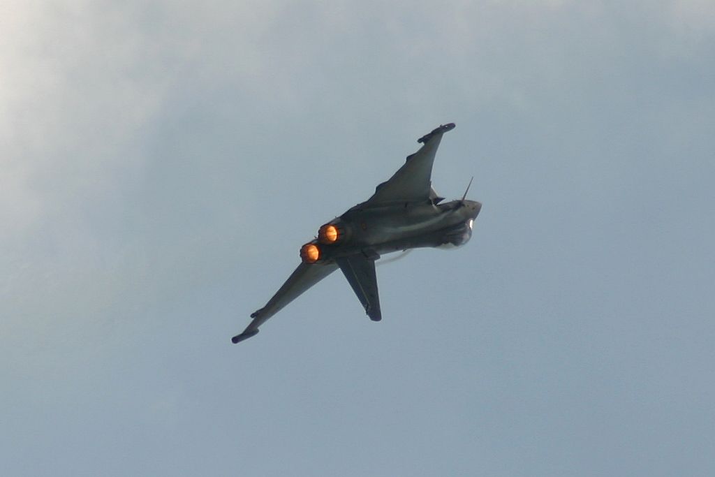 Eurofighter "Typhoon" del Ala 11 del Ejercito del Aire.