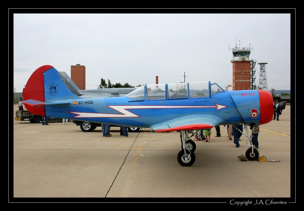Yakolev Yak-52 de la Asociación JACOB52.