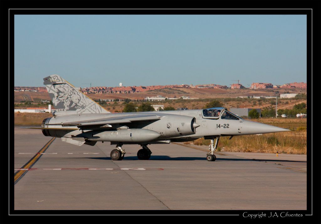 Mirage F-1E del Ala 14 del Ejercito del Aire.