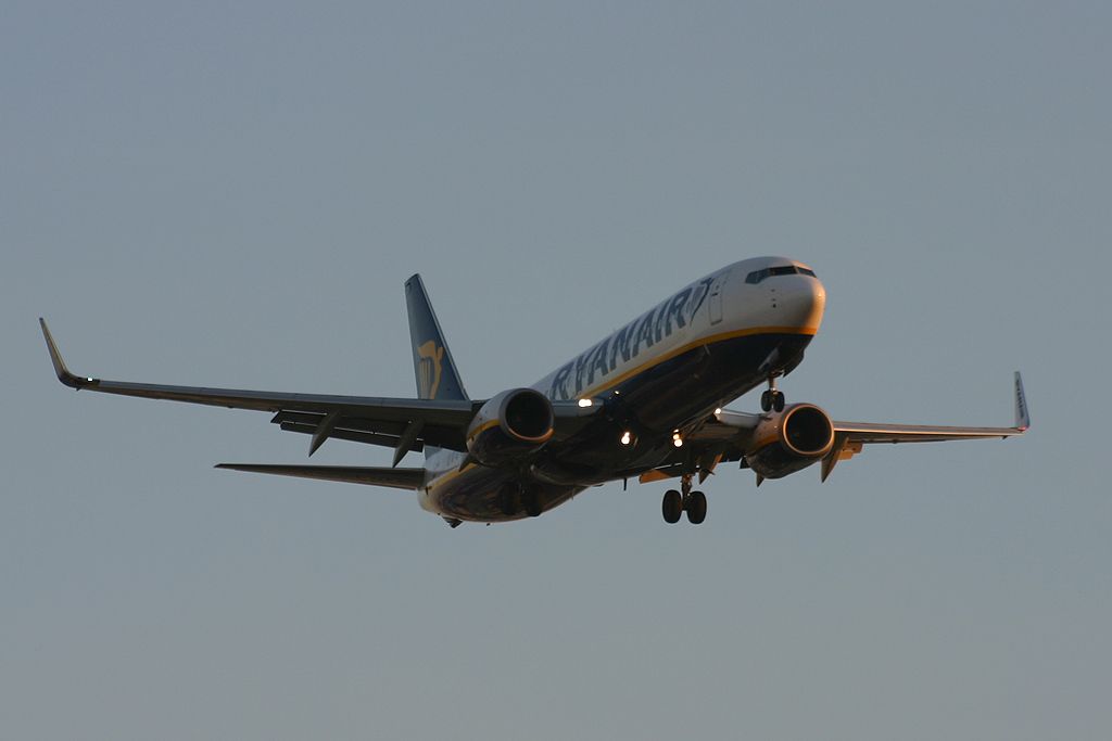 Boeing 737-8AS de Ryanair.