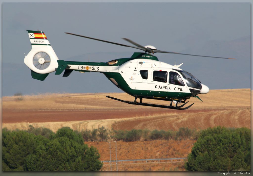 HU.26-09 / 09-306 Eurocopter EC-135-P2+ de la Guardia Civil.