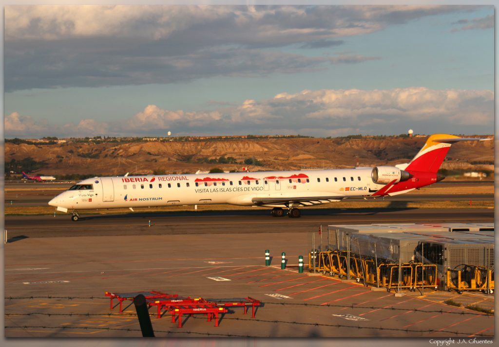 Canadair Regional Jet (C-MLO) de Air Nostrum.