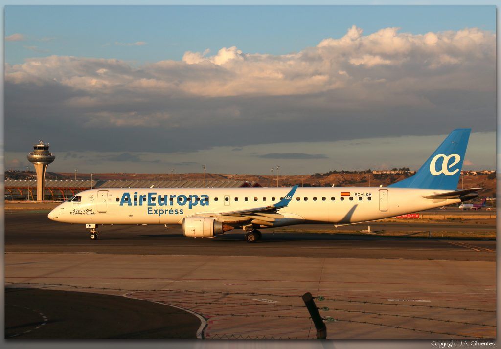 Embraer 190/195 (EC-LKM) de Air Europa Express.