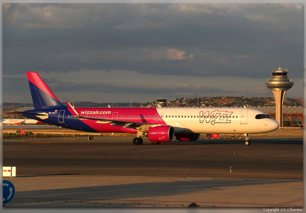 Airbus A321-271NX (9H-WAT) de Wizz Air.