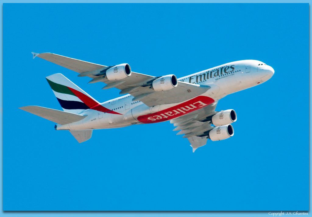 Airbus A380-861 (A6-EEQ) de Emirates.