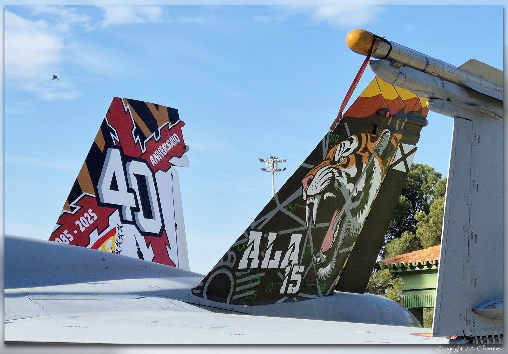 McDonnell Douglas C.15-43, EF-18 Hornet del Ala 15 del Ejército del Aire.