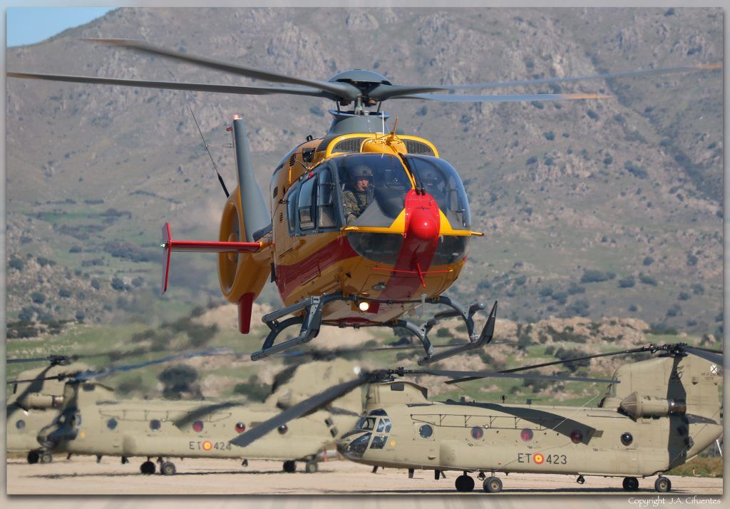 HU.26-07 / ET-195. Airbus H135 T2+ del Batallón de Helicópteros de Emergencias II (BHELEME II).