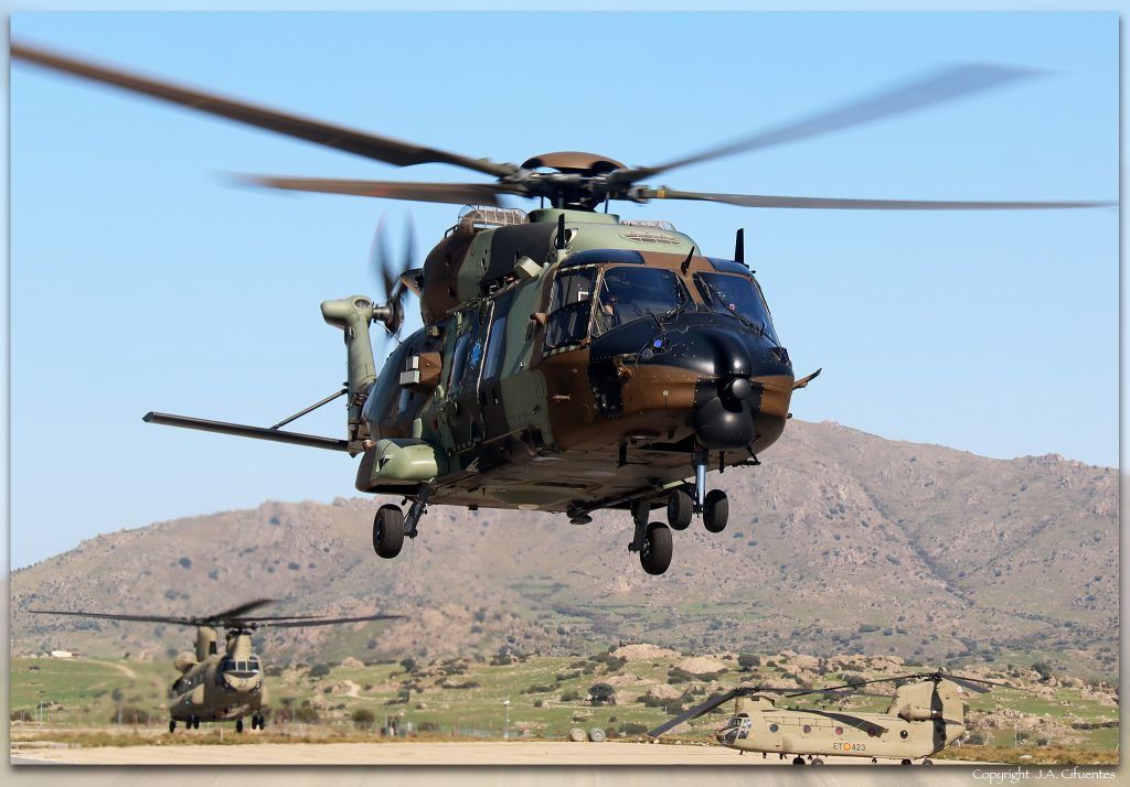 HT.29-15 / ET-815. NHIndustries NH-90 Caimán del Batallón de Helicópteros de Maniobra III (BHELMA III).