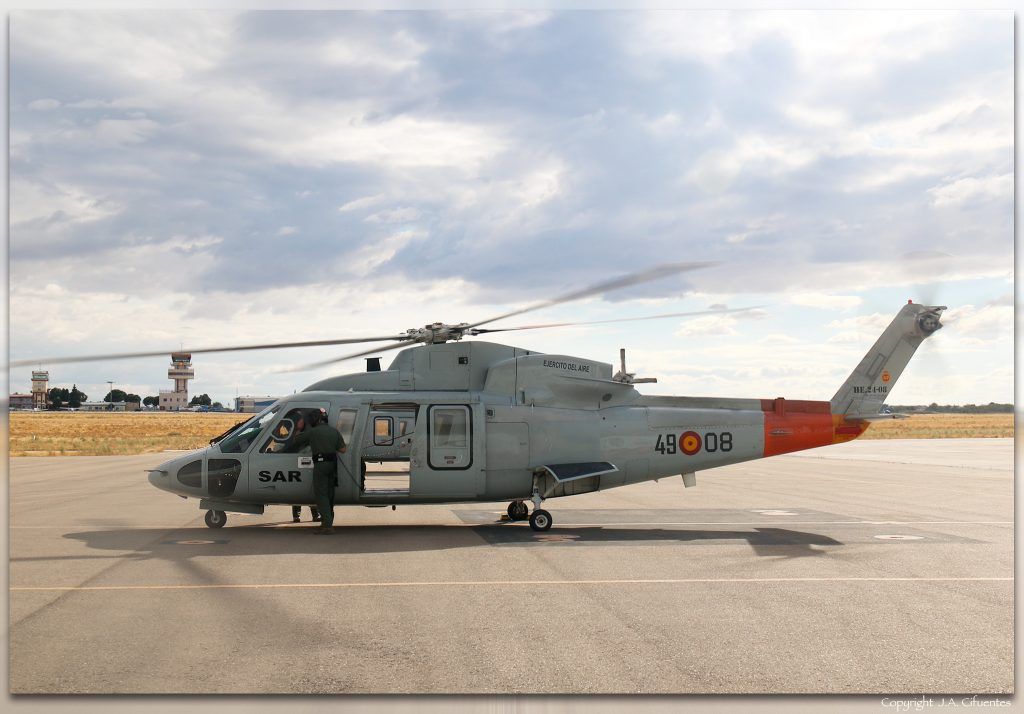 Sikorsky S-76C del Ejercito del Aire.