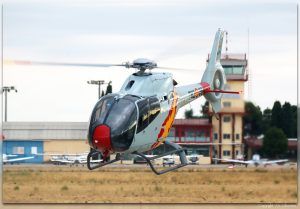 Eurocopter EC 120B Colibrí de la Patrulla Aspa del Ejercito del Aire.