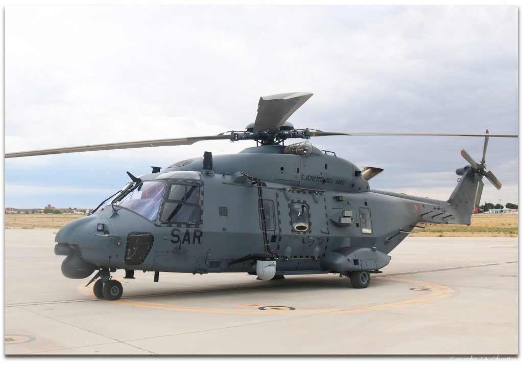 Airbus NH-90 Lobo del Ejercito del Aire.