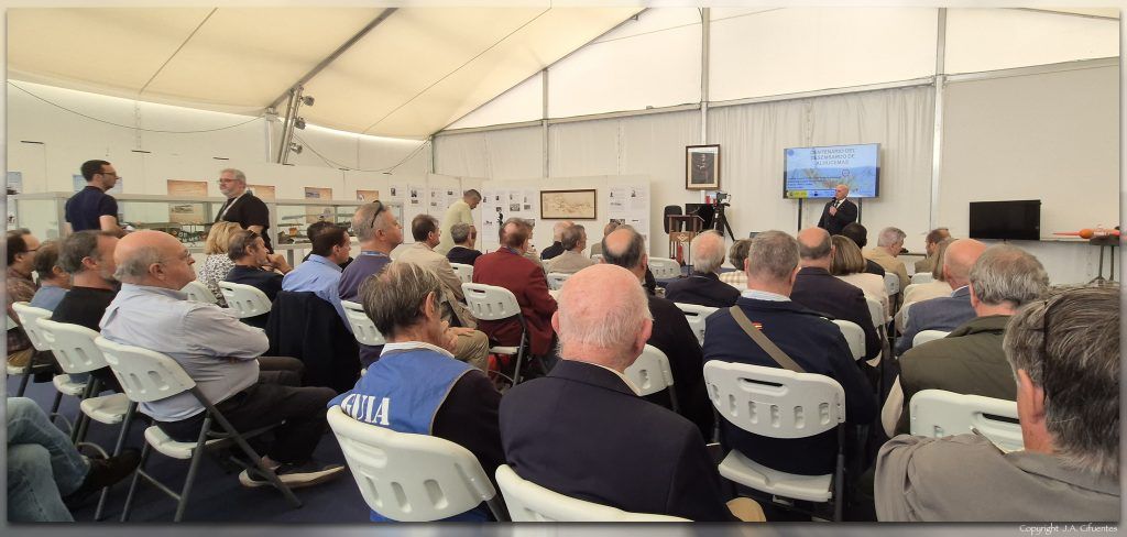 Conferencia "Centenario del desembarco de Alhucemas" impartida por el Teniente Coronel Marcelino Sempere Doménech.