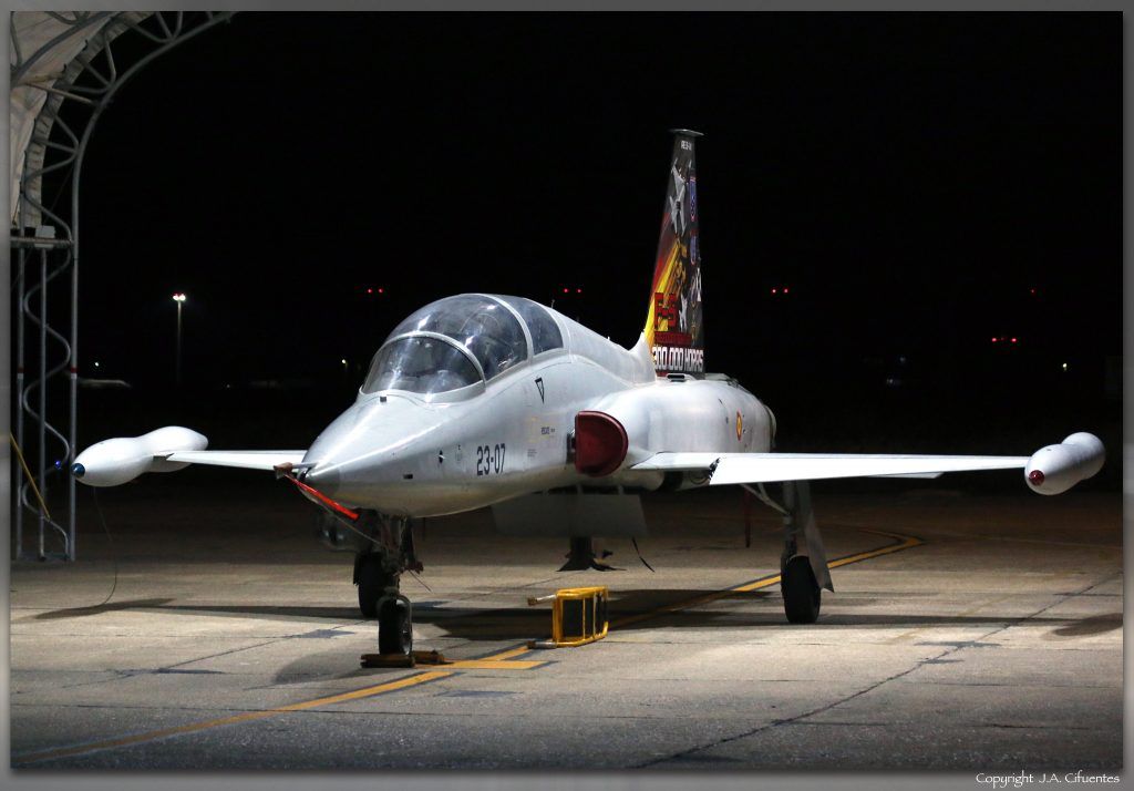 Northrop F-5M del Ala 23 del del Ejército del Aire y del Espacio.